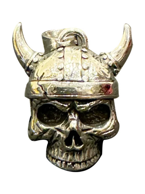 Biker Bell Viking Skull 3d